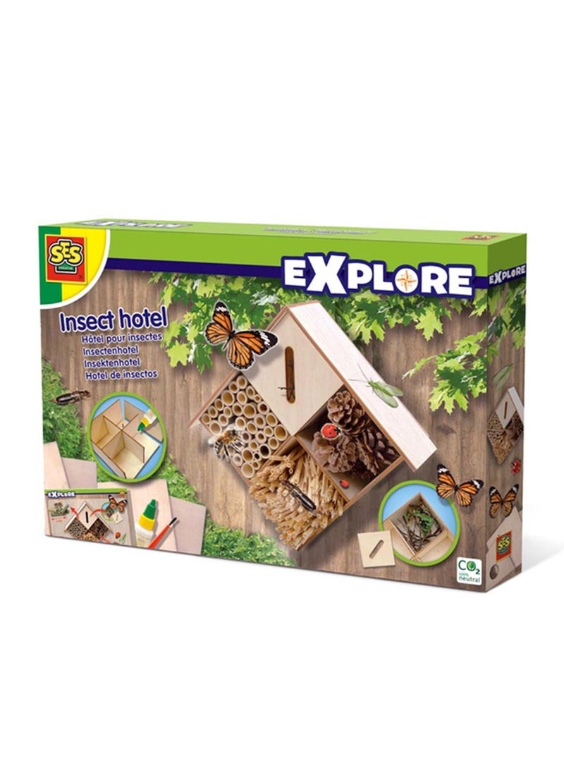 SES Creative SES Creative -  Explore Insect Hotel, Brown  - Image 1