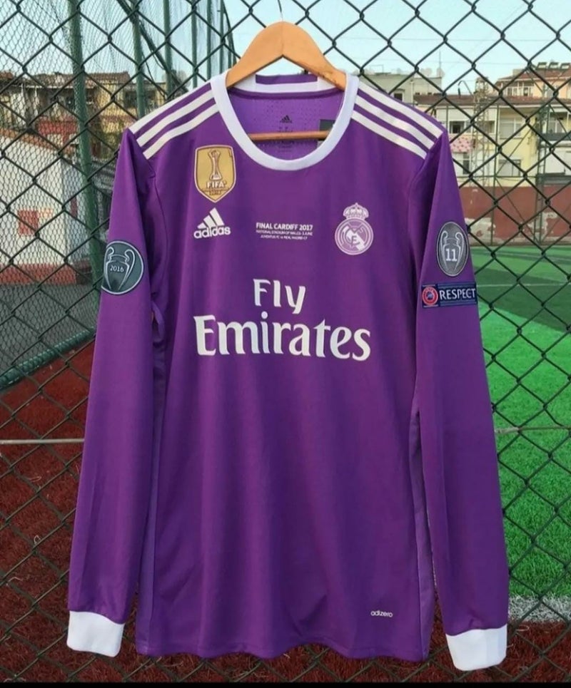 قميص كريستيانو رونالدو في نهائي دوري أبطال أوروبا 2017 مع ريال مدريد