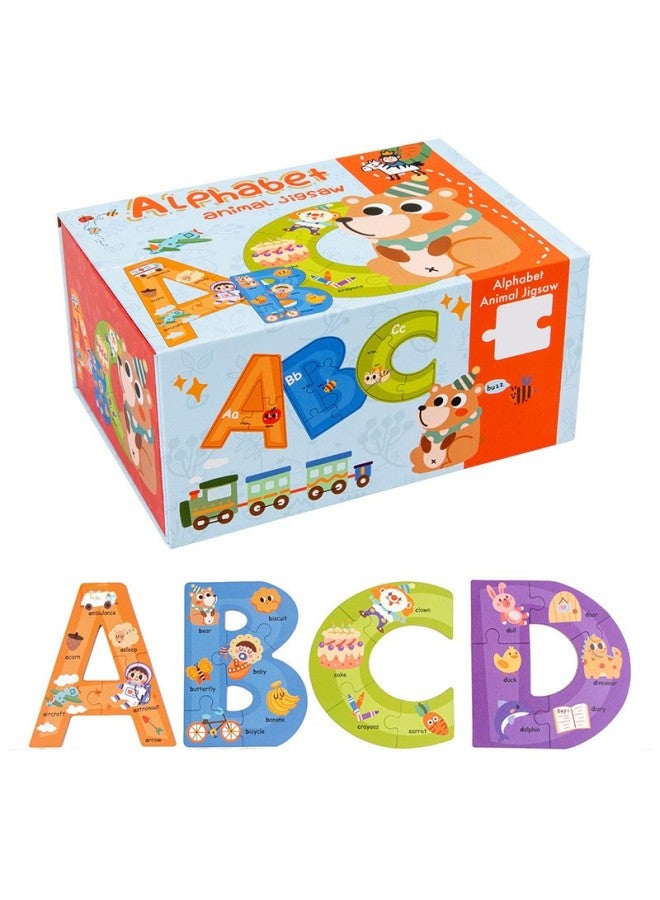 Xiaohou Bird Digital Alphabet Puzzle Baby Children's Toys Gift Birthday Gift Direct Sale-Color:Folding Puzzle Letters - Image 1