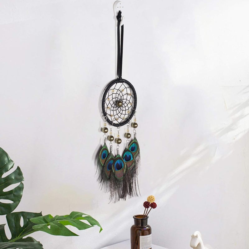 SPANICE Feather Dream Catcher Pendant, Small Dream Catchers Car Charm for Hanging Decorations - Image 2