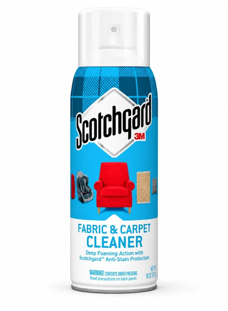 Scotchgard Fabric & Carpet Cleaner with Stain Protection – 16.5 oz - Image 1