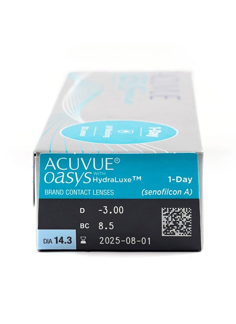 Acuvue Oasys 1-Day with HydraLuxe - Pack of 30