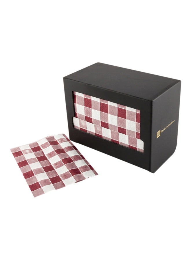 Restaurantware Napkin Holder, 1 Restaurant Style Napkin Dispenser - Easy Access, For Tabletops And Countertops, Black Wood Commercial Napkin Dispenser, Holds Picnic Print Napkin, Sustainable - Image 2