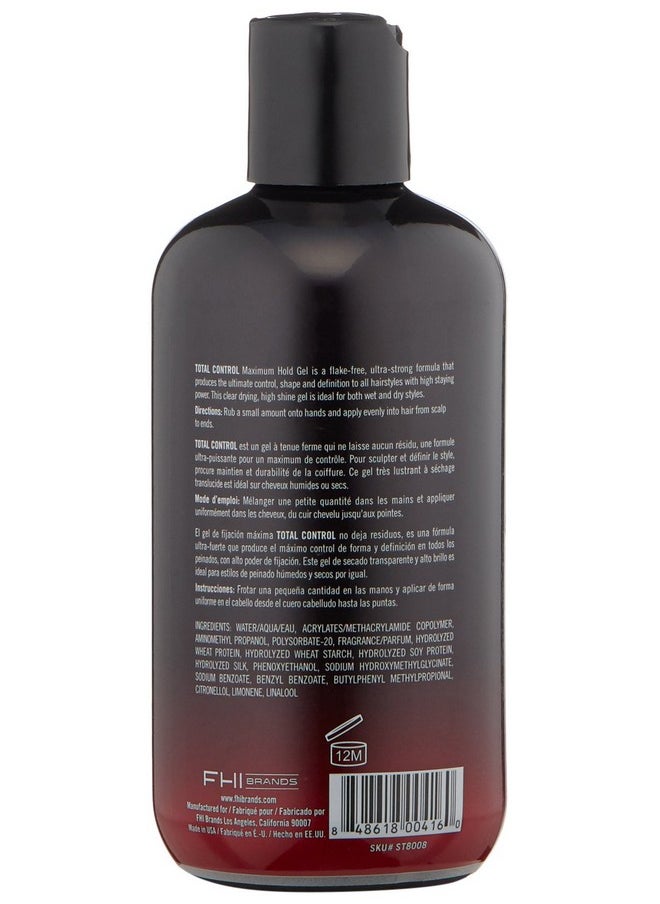 FHI Heat - Stylus Total Control Maximum Hold Hair Gel, 8 Fl Oz - Image 1