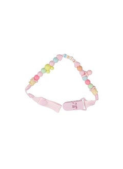 BLOOMING TIME Baby Beads Chain Rope Anti-Drop Pacifier Clip Teether Nipple Holder Leash 