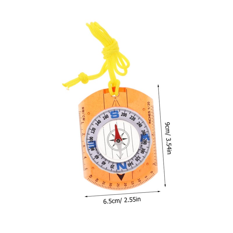 Orienteering Compass For Outdoor Hiking Lightweight Navigation Tool Pointer - Image 3