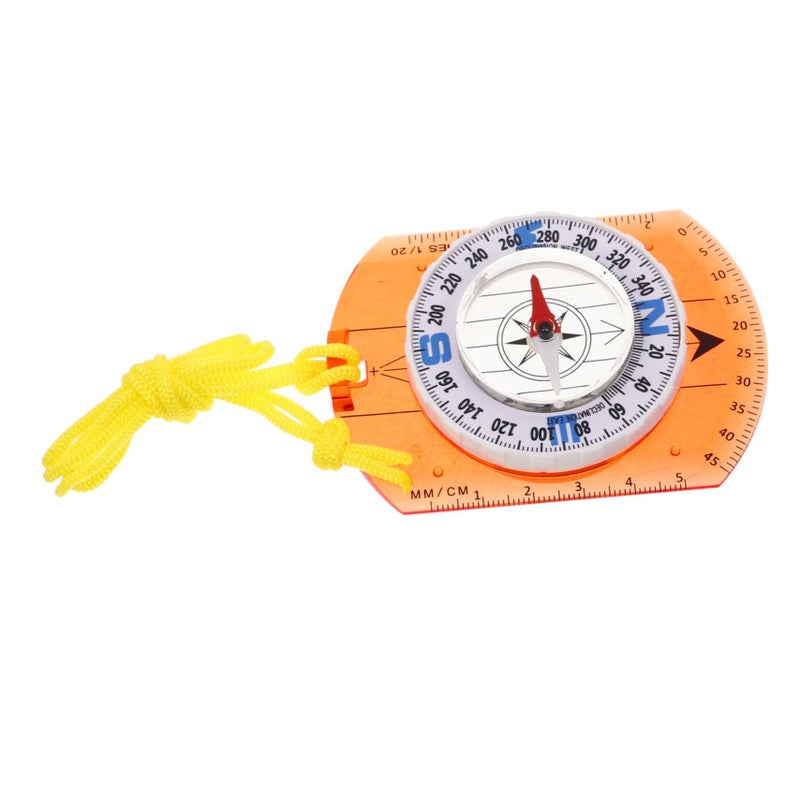 Orienteering Compass For Outdoor Hiking Lightweight Navigation Tool Pointer - Image 2