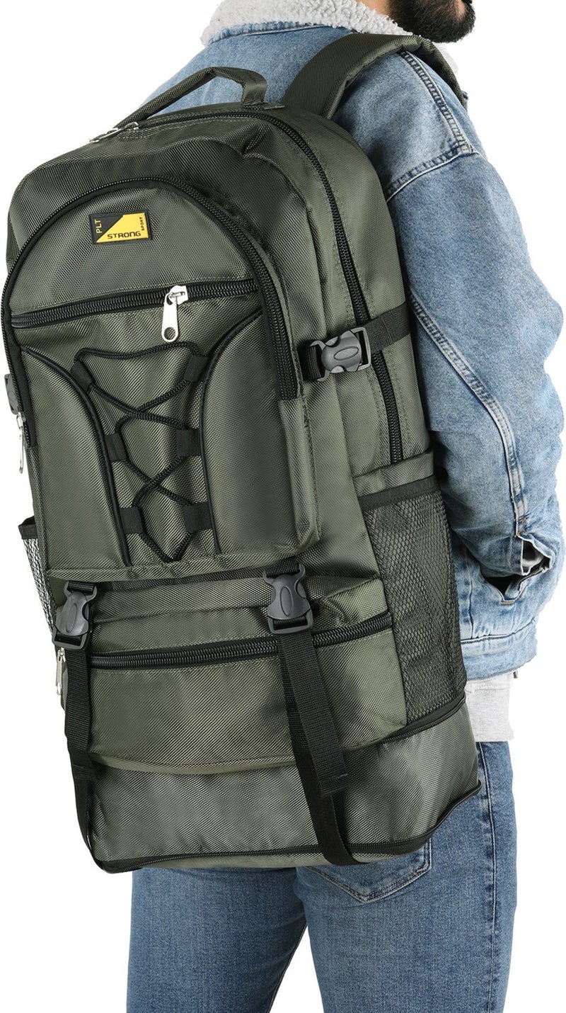 Strong Bag Strong Large Size Gusseted Backpack Mountaineer Camping Backpack STR01  - Image 1