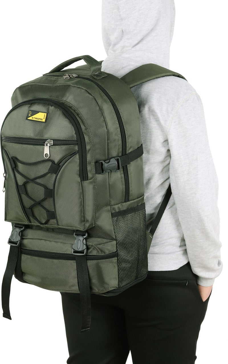 Strong Bag Strong Large Size Gusseted Backpack Mountaineer Camping Backpack STR01  - Image 4
