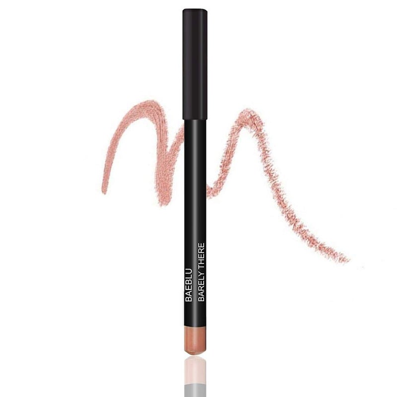 BaeBlu Waterproof Lip Liner Pencil, Natural Ingredients Chemical Free, Barely There - Image 1