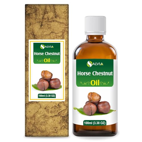 Salvia Pure Horse Chestnut Oil - Firms, Hydrates, and Tones Skin | Cosmetic Grade for Skincare, Hair Care, and DIY | 100 ML - Image 1