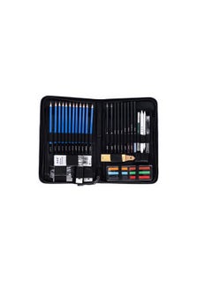 H&B H&B Professional Drawing Sketching Pencils with Carrying Bag Art Supplies Sketch Tool Set - 48 Pieces  - Image 1