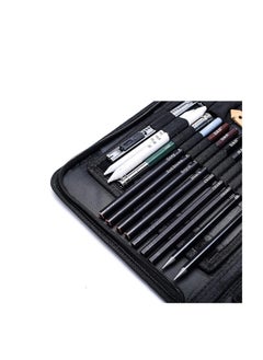 H&B H&B Professional Drawing Sketching Pencils with Carrying Bag Art Supplies Sketch Tool Set - 48 Pieces  - Image 4