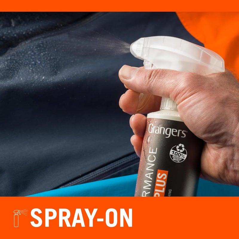 Grangers Performance Repel | 275ml Waterproof Spray | Durable Waterproofer for all Outdoor Clothing | Hiking | Waterproof Jacket | 100% Recycled - Image 4