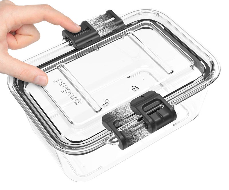 Prepara Latchlok 17.6 Cup Tritan Food Storage Container, Clear - Image 4