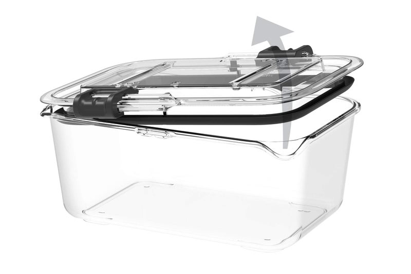 Prepara Latchlok 17.6 Cup Tritan Food Storage Container, Clear - Image 2