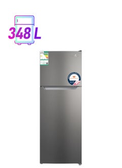 White Westinghouse Refrigerator 2 Door 12.3 Cu. Ft. 348L Stainless Steel