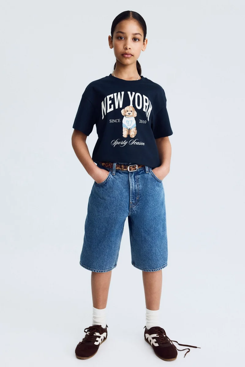 H&M Printed cotton T-shirt