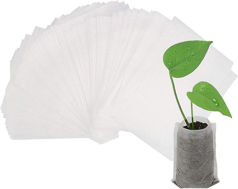 Biodegradable Non Woven Fabric Grow Bags 9x13cm Plant Nursery Pots Seedling Garden Accessories 100pcs - Image 4
