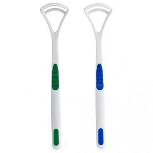 SCHUBERT Oral Tongue Cleaner Brush Scraper, Set Of 2 pcs(color & design may vary) - Image 1