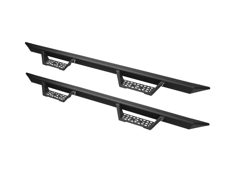 Armordillo 8705100 MS Drop Steps Bars - Matte Black Fits 2007-2018 Chevy Silverado GMC Sierra 1500/2008-2019 2500 3500 Extended Cab - Image 1