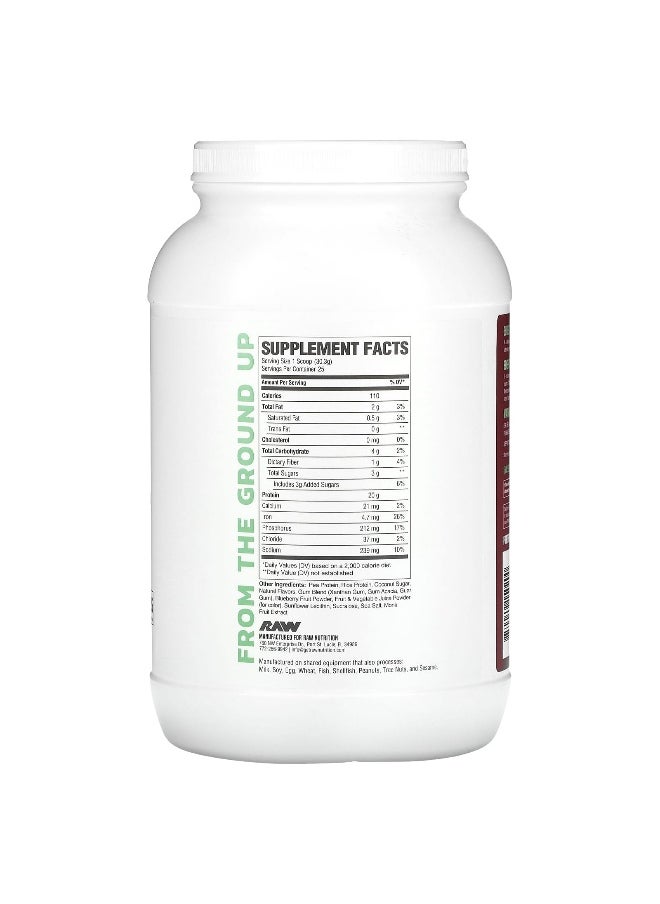 Raw Nutrition Raw Nutrition, Vegan Protein, Açaí Bowl, 1.67 lbs (757.5 g)  - Image 2