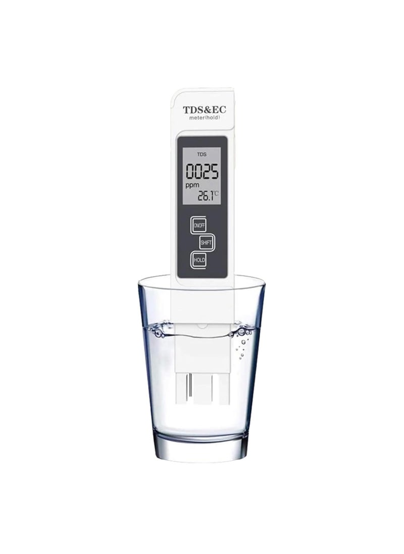 LYLE EASY TO FIND Lyle Easy To Find Digital Total Dissolved Solids TdsEc Meter With Temperature Water Quality Measurement For Drinking Water Aquarium Agriculture Fertilizer With Leather Case Easy Use  - Image 1