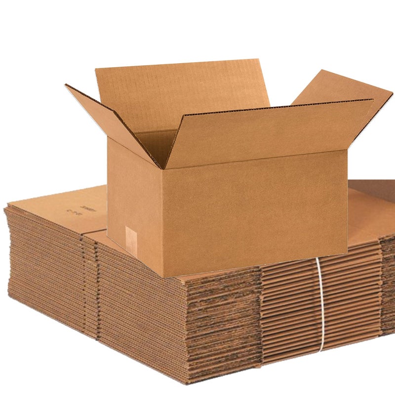 BOX USA Shipping Boxes 12"L x 9"W x 6"H, 25-Pack Small Corrugated Cardboard Boxes for Shipping, Mailing, Packing, Packaging and Storage - Image 1
