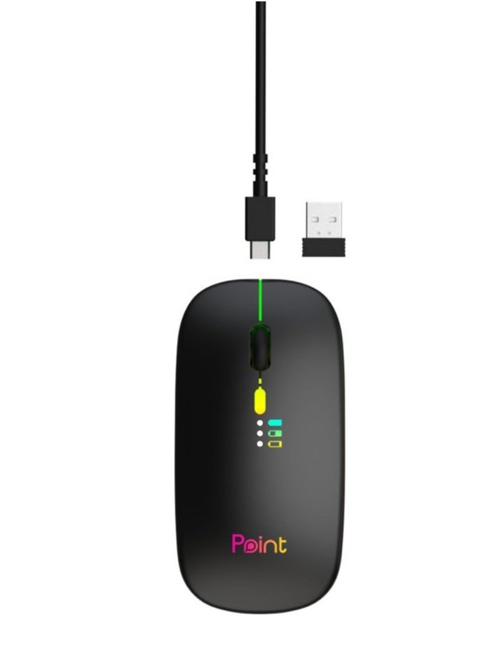 MOUSE WIRELESS PT-20 Black POINT - pzsku/ZEF1ED609B3CF37AB7CC5Z/45/_/1707143581/a4af837d-69fa-4017-98a6-592e2595d1c4