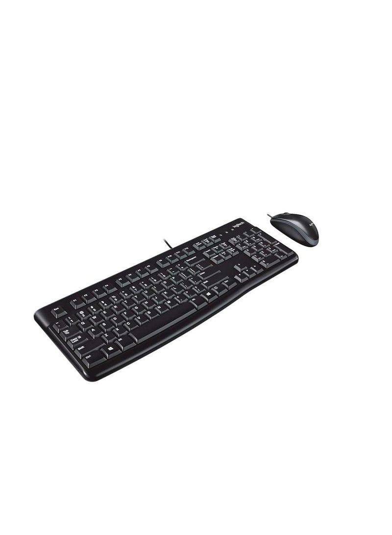 Logitech Wired Desktop Mk120 Keyboard And Mouse  - Image 2