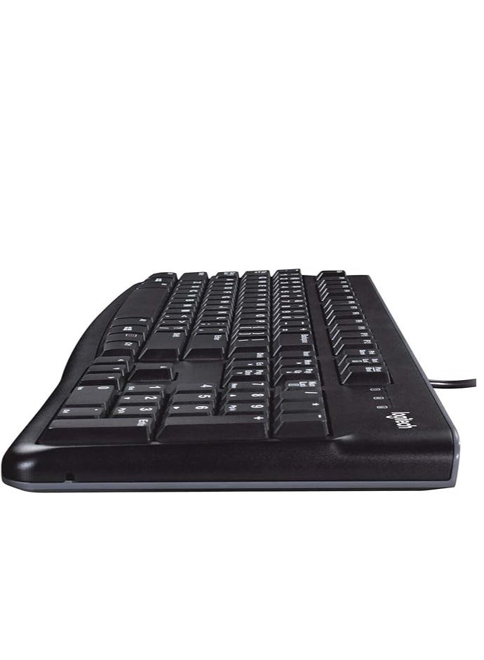 Logitech Wired Desktop Mk120 Keyboard And Mouse  - Image 3