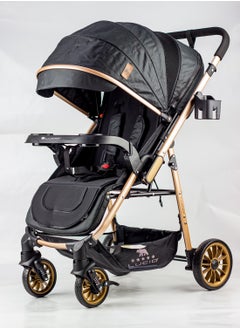 LUCID FLIP - Baby Stroller with High Density Lining from Lucid Brand Black Model  - Image 1