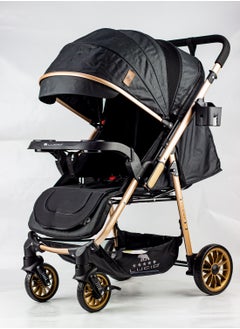 LUCID FLIP - Baby Stroller with High Density Lining from Lucid Brand Black Model  - Image 2