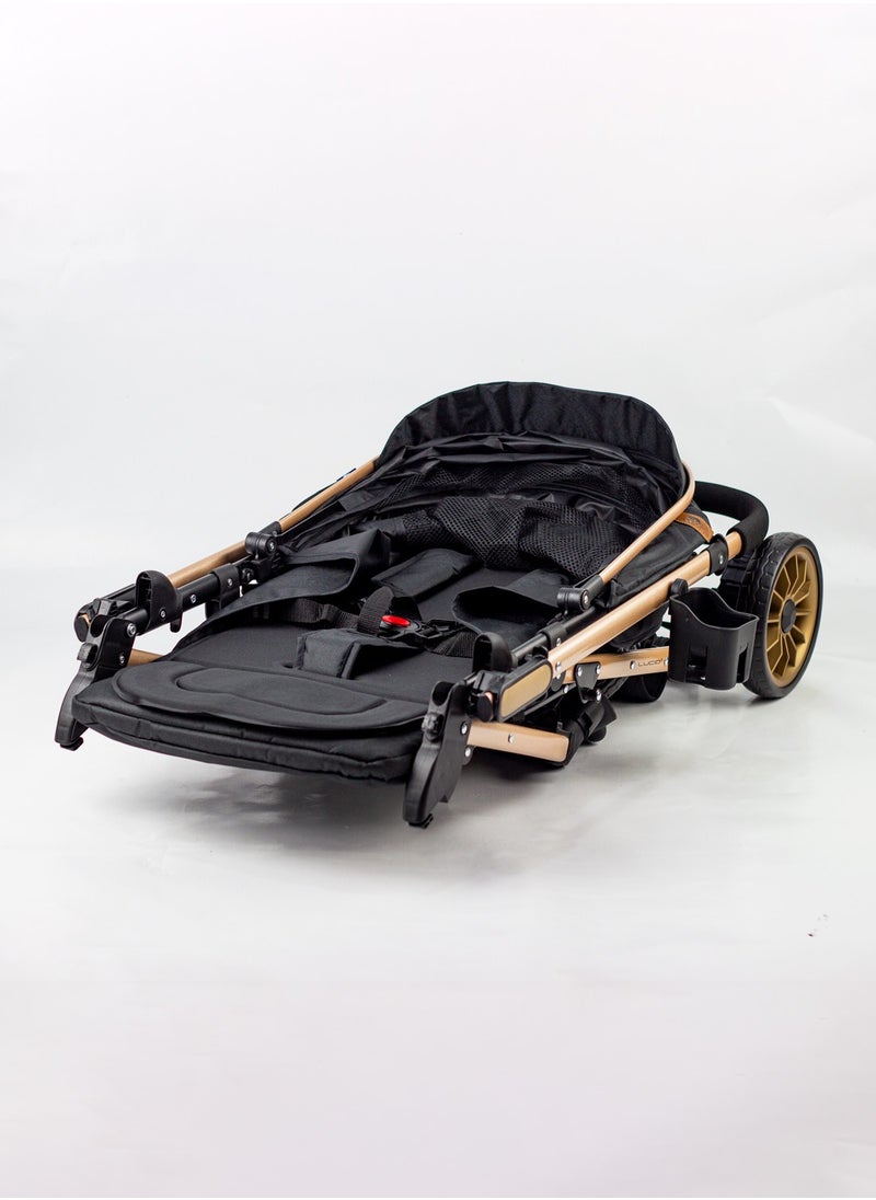 LUCID - FLIP - Baby Stroller with High Density Lining from Lucid Brand Black Model - Image 1