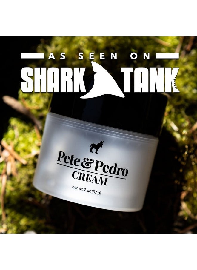 Pete & Pedro Pete & Pedro HAIR STYLING CREAM - Light Hold, Matte, Low Shine Finish Hair Product for Men, For Hairstyling Medium, Long, Wavy, Curly Hairstyles | Minimizes Frizz | Shark Tank Featured, 2 oz  - Image 5