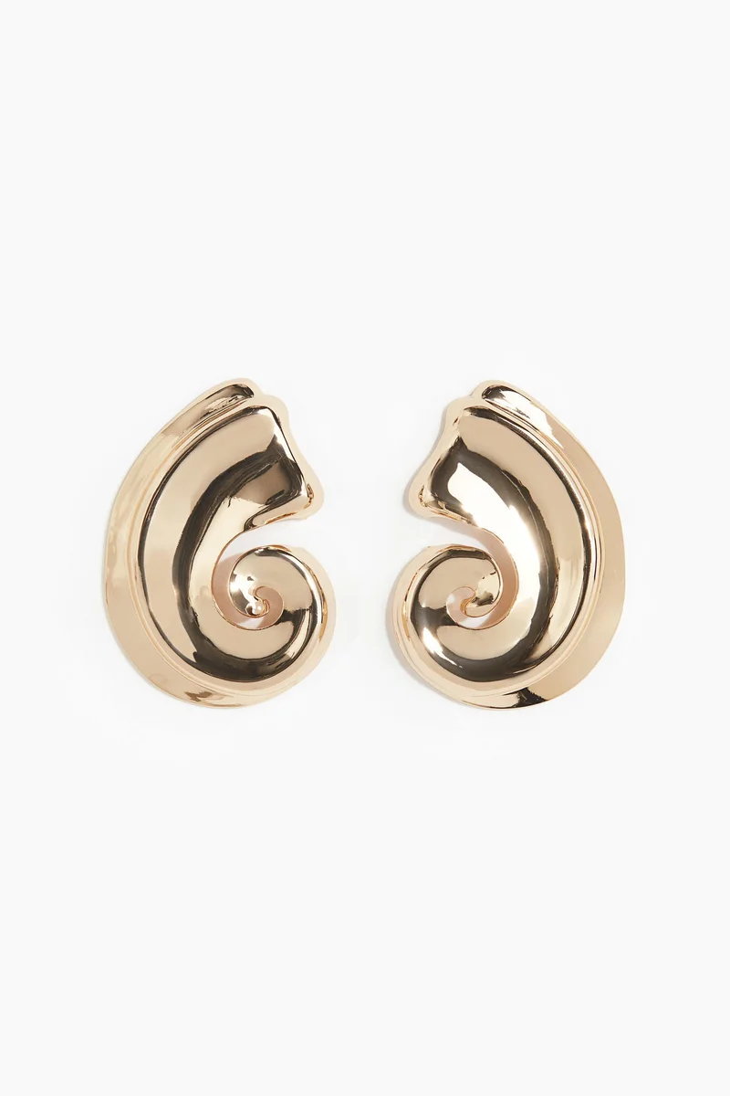 H&M Seashell-shaped earrings