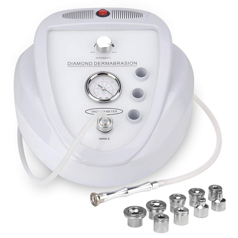 Upgraded Diamond Microdermabrasion Machine Mcwdoit 6568cmHg Suction Power Professional Dermabrasion for Skin Peeling Rejuvenation Lifting Tightening Beauty Device