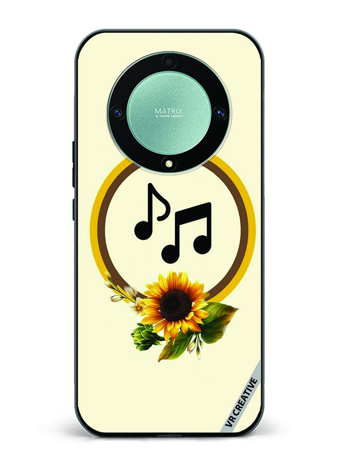 VR CREATIVE Protective Case Cover For Honor X9b Music Design Multicolour - Image 1