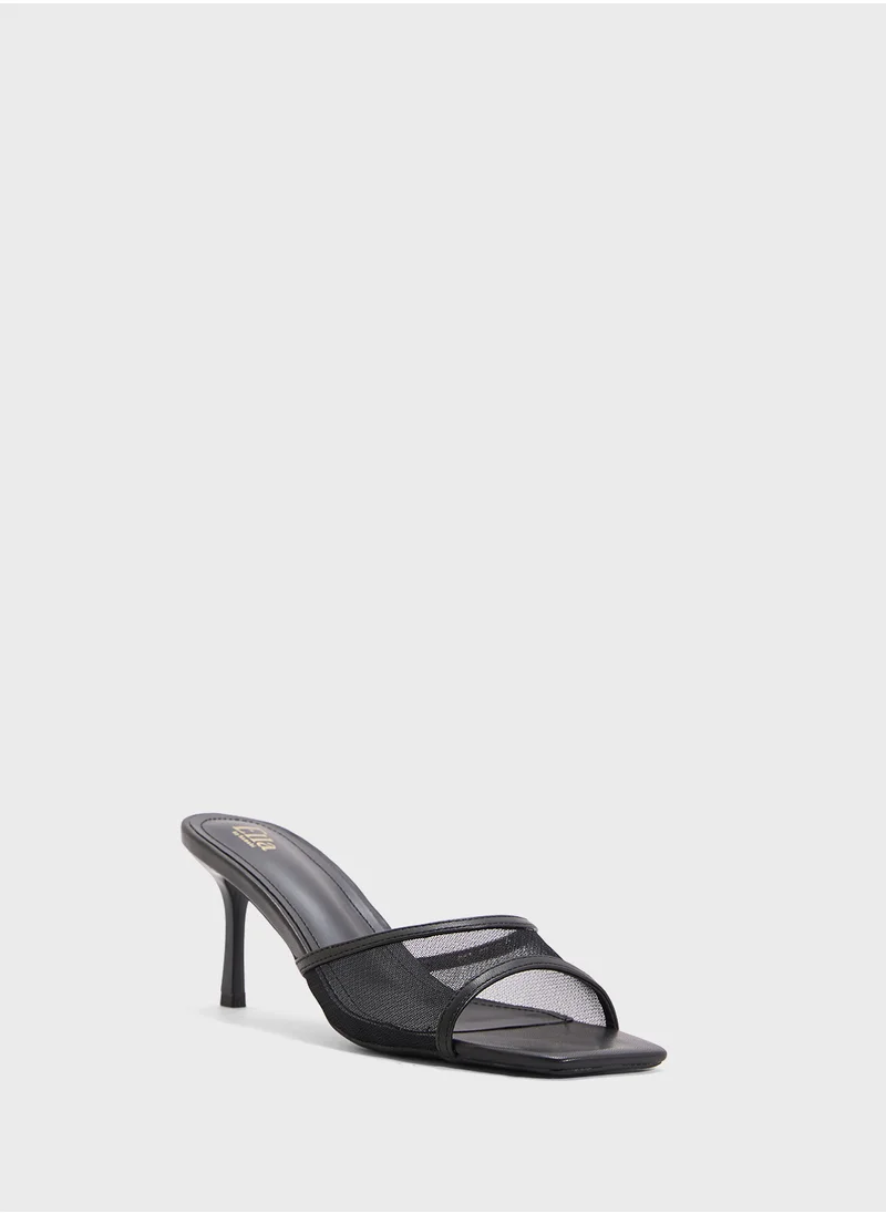 ايلا Mesh Heeled Mule