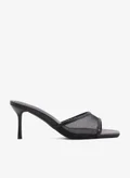ELLA Mesh Heeled Mule