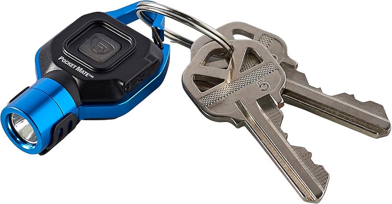 Streamlight 73302 Pocket Mate 325-Lumen Pocket Keychain/Clip-on USB Rechargeable Flashlight, Blue - Image 2