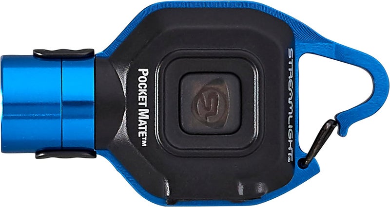 Streamlight 73302 Pocket Mate 325-Lumen Pocket Keychain/Clip-on USB Rechargeable Flashlight, Blue - Image 3