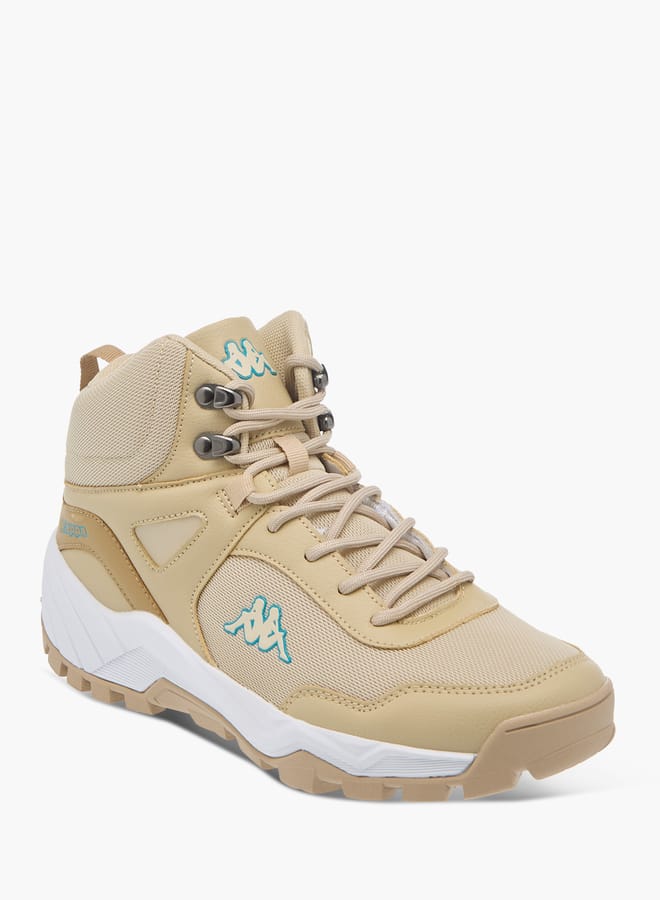 Kappa Womens Logo Detail Sneakers With Lace-Up Closure  - Image 1