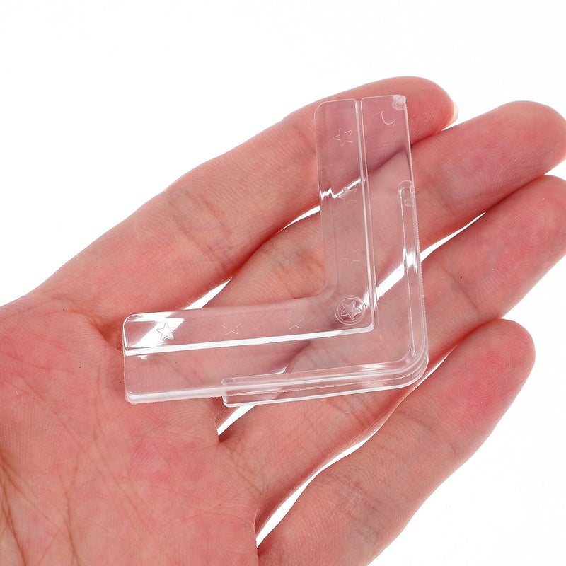 20 قطعة من واقيات الزوايا البيضاء من PVC القابلة للتعديل لحماية حواف أثاث المنزل والمكتب - Image 5