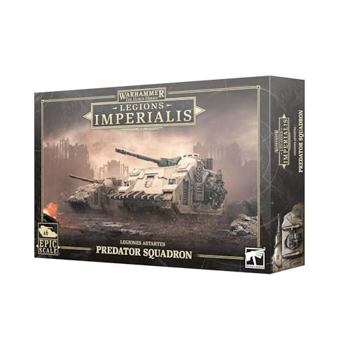 Warhammer Games Workshop Horus Heresy  Legions Imperalis Predator Squadron Epic Scale - Image 1
