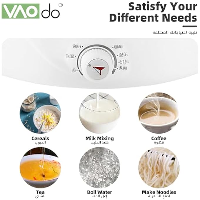 VAOdo Travel Foldable Electric Kettle Electric Kettle With Automatic Heat Preservation Function With Foldable Water Cup*1 Storage Bag*1 Descaler*1 For Hiking Camping Indoors 600Ml - Image 5