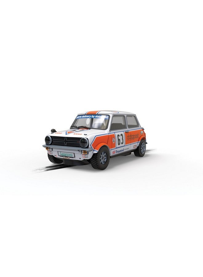 Scalextric Mini 1275GT Data Post Alan Curnow 1979 BSCC 1:32 Slot Race Car C4413 - Image 1
