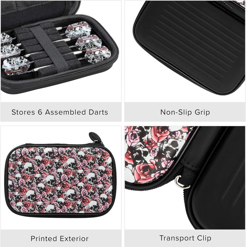 CASEMASTER Sentinel Dart Case Sinister Skulls Art Series - Holds 6 Darts - Image 3