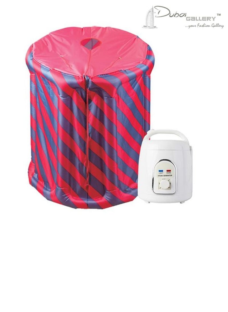 DubaiGallery Inflatable Portable Sauna Sweat Box 2L 1000W Fumigation Sauna Suit Sweat Box Sauna Box Household Sauna Room - Image 1