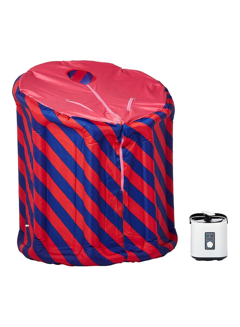 DubaiGallery Inflatable Portable Sauna Sweat Box 2L 1000W Fumigation Sauna Suit Sweat Box Sauna Box Household Sauna Room - Image 5